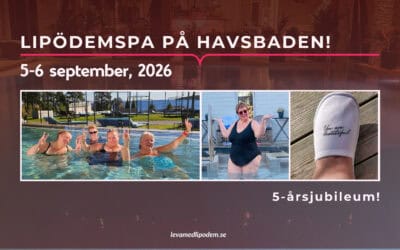 Välkommen att fira att Lipödemspa fyller 5 år